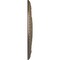 Ekena Millwork Logan Ceiling Medallion (Fits Canopies up to 6 1/8"), 24 1/4"OD x 3 7/8"ID x 2"P, Warm Silver CM24LO1WSS - alternate 3